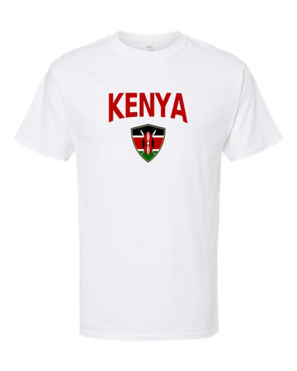 Kenya Arched Crest Soccer Tee — NYC Factory