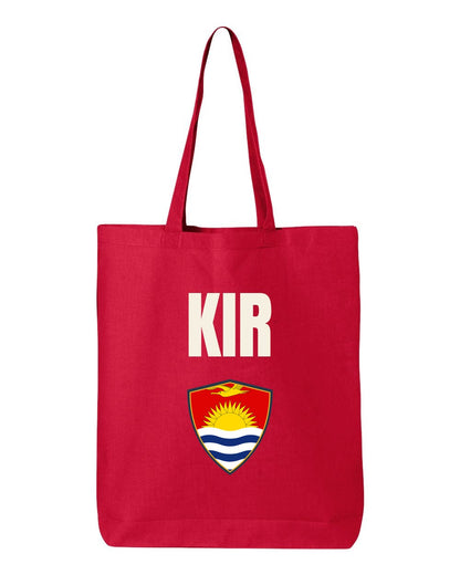 Kiribati Soccer Tote Bag — National Crest Badge | NYC Factory