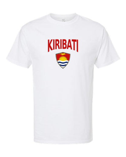 Kiribati Arched Crest Soccer Tee — NYC Factory