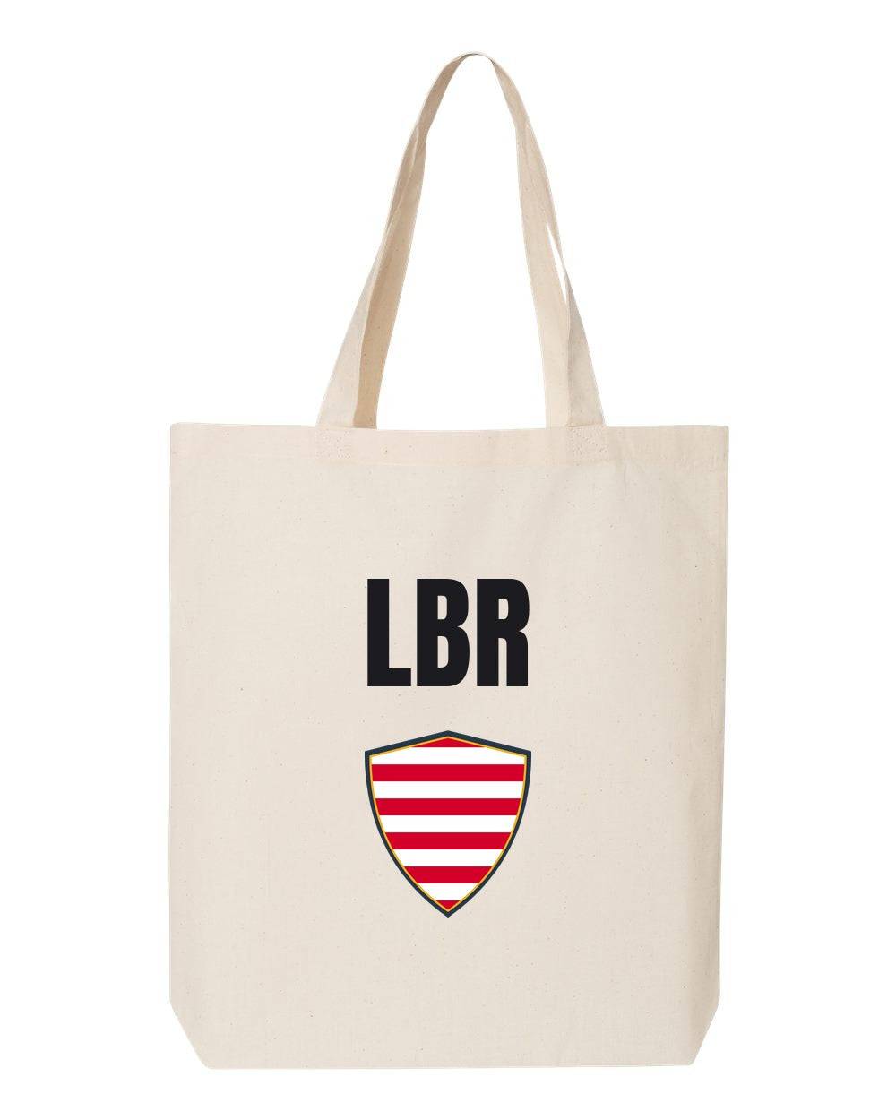 Liberia Soccer Tote Bag — National Crest Badge | NYC Factory