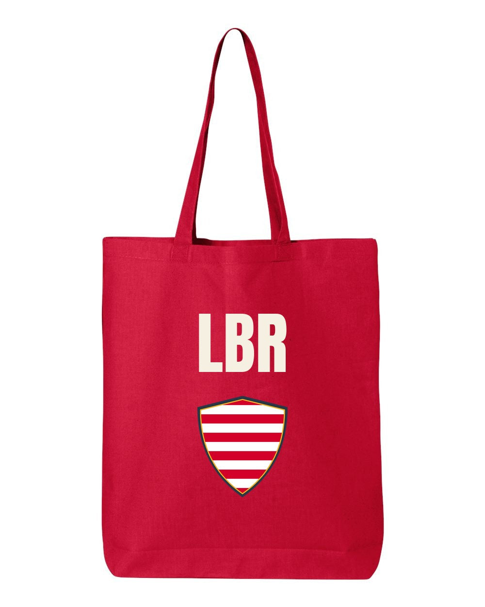 Liberia Soccer Tote Bag — National Crest Badge | NYC Factory