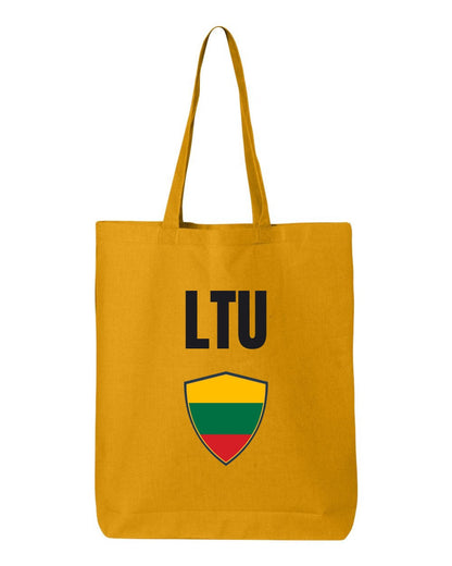 Lithuania Soccer Tote Bag — National Crest Badge | NYC Factory