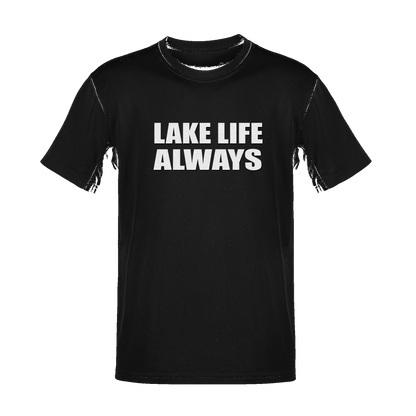 Unisex Lake Life Always Soft Cotton Tee - NYC Factory