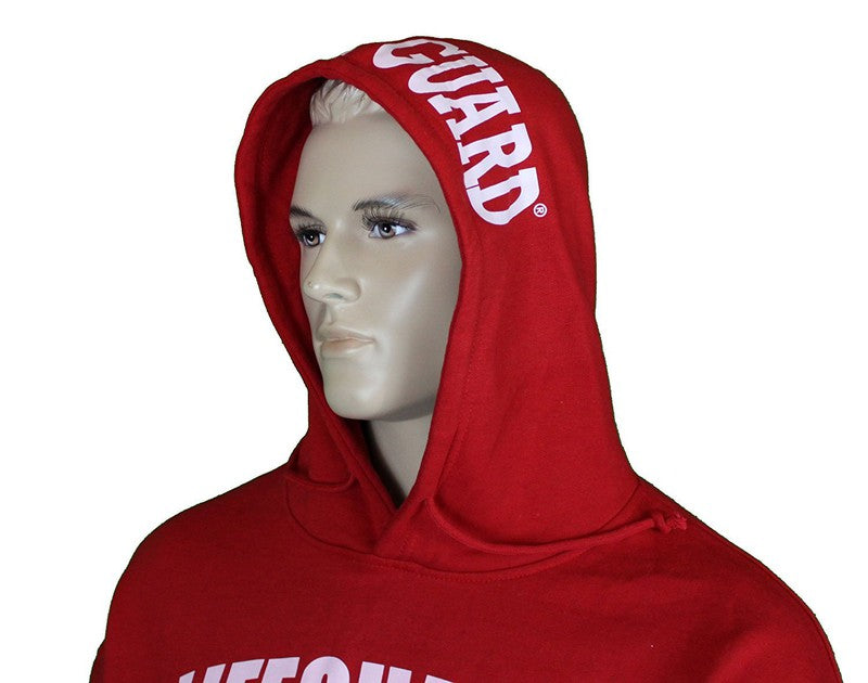 Lifeguard Hoodie Sweatshirt New York City Red