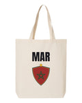 Morocco Soccer Tote Bag 2026 — National Crest Badge | NYC Factory