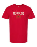 Morocco Soccer Tee 2026 — Classic Name & Flag | NYC Factory