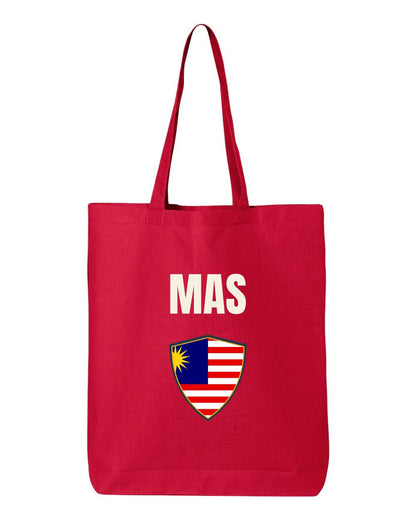Malaysia Soccer Tote Bag — National Crest Badge | NYC Factory