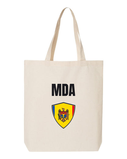 Moldova Soccer Tote Bag — National Crest Badge | NYC Factory