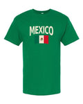 Mexico Soccer Tee 2026 — Classic Name & Flag | NYC Factory