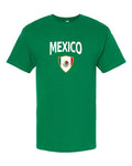 Mexico 2026 Soccer Arched Crest Plain Tee -- NYC Factory