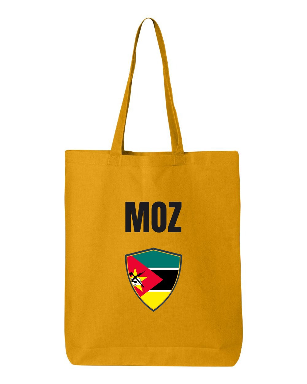 Mozambique Soccer Tote Bag — National Crest Badge | NYC Factory