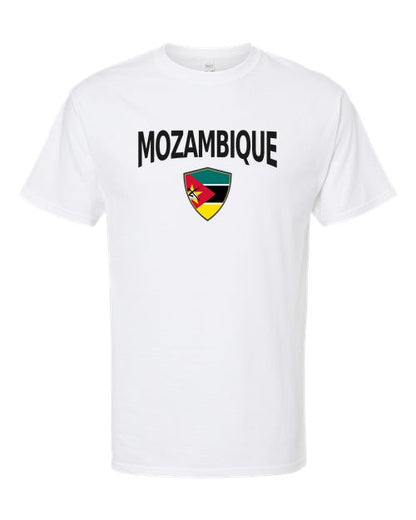 Mozambique Arched Crest Soccer Tee — NYC Factory