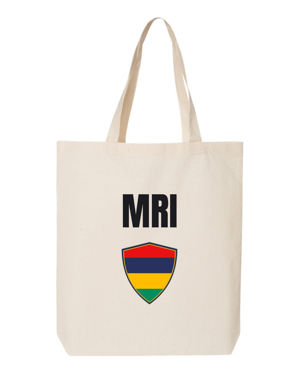Mauritius Soccer Tote Bag — National Crest Badge | NYC Factory