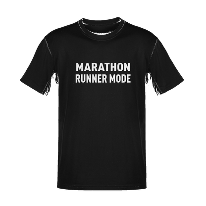 Unisex Marathon Runner Mode Soft Cotton Tee - NYC Factory