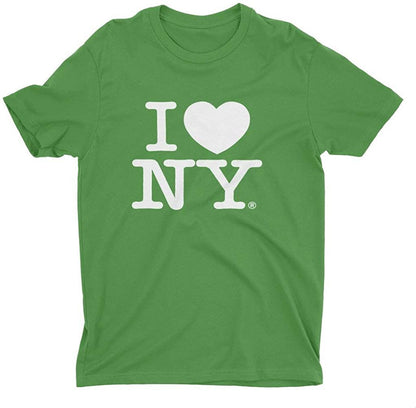 Men's I Love NY Officially Licensed Adult Unisex Tees (Green)