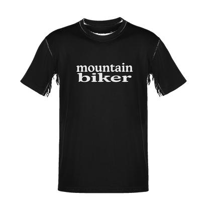 Unisex Mountain Biker Soft Cotton Tee