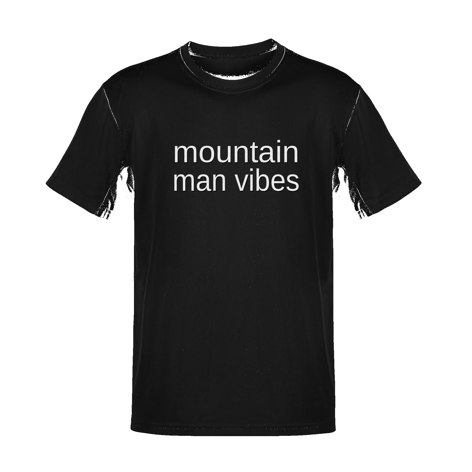 Unisex Mountain Man Vibes Soft Cotton Tee - NYC Factory