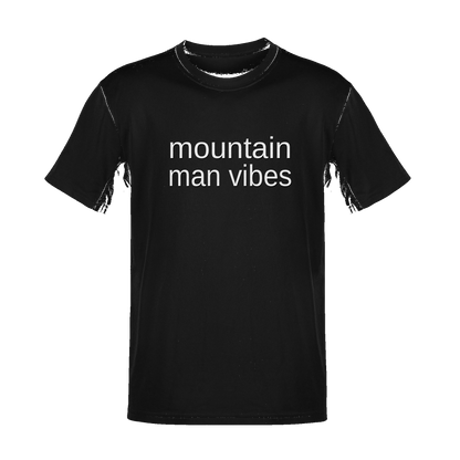 Unisex Mountain Man Vibes Soft Cotton Tee - NYC Factory