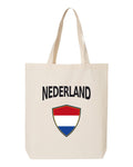 Netherlands Soccer Tote Bag 2026 — Arched National Crest | NYC Factory
