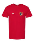 Norway Soccer Tee 2026 — Retro National Crest | NYC Factory