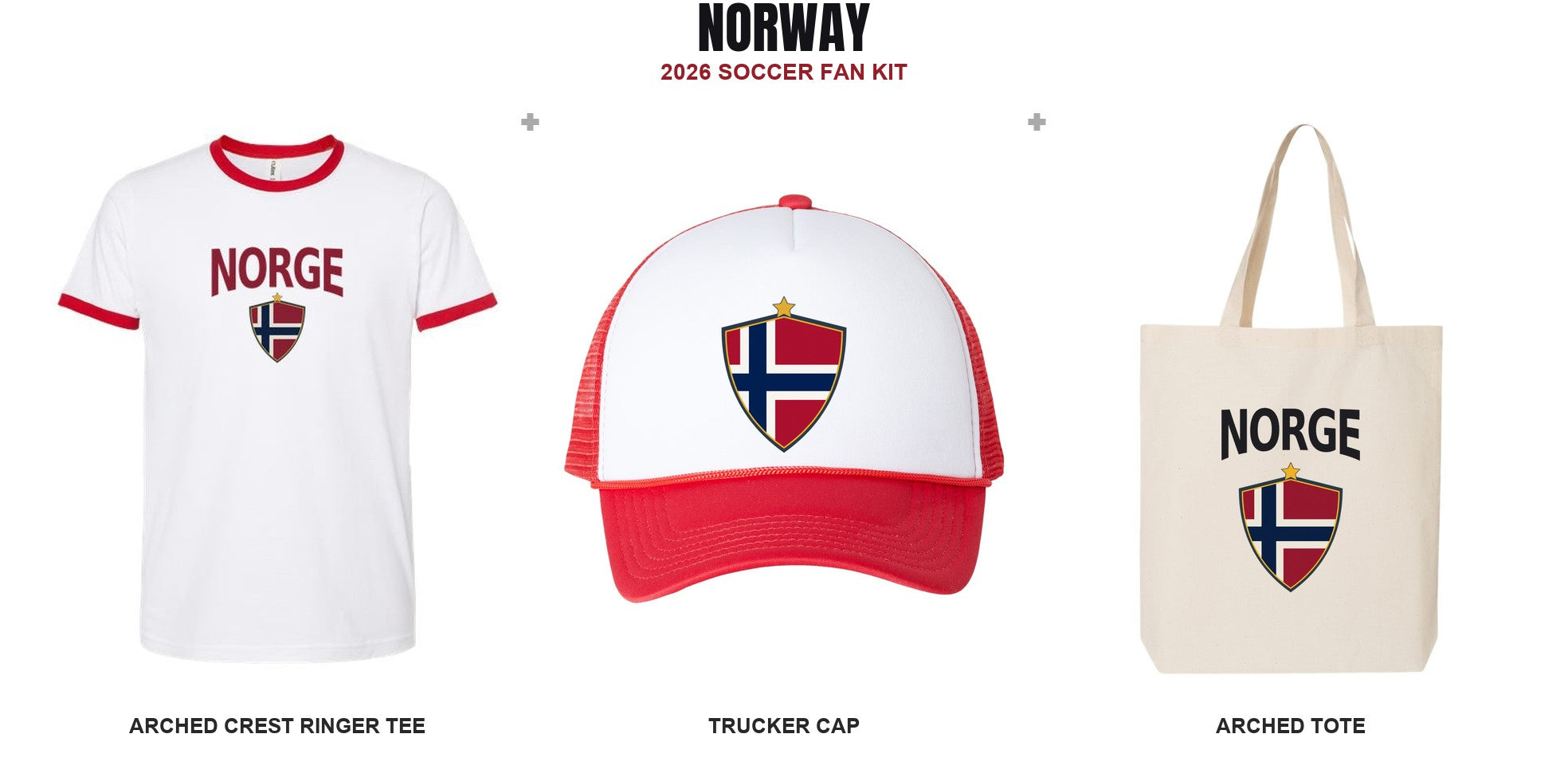 NOR 2026 Soccer Fan Kit