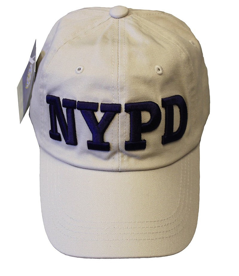 NYPD Baseball Hat New York Police Department Khaki Navy One Size