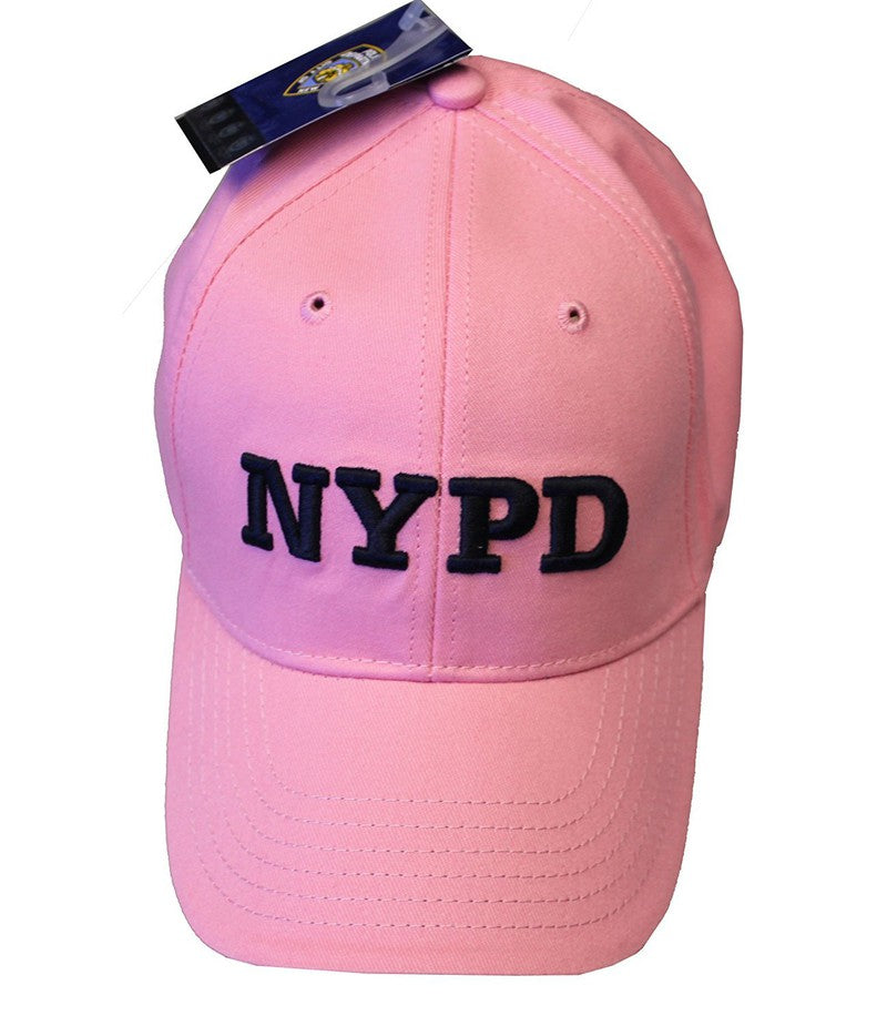 NYPD Baseball Hat New York Police Department Pink & Navy One Size