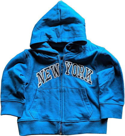 New York City Infant Baby Zippered Hoodies Sweatshirt NYC Gifts