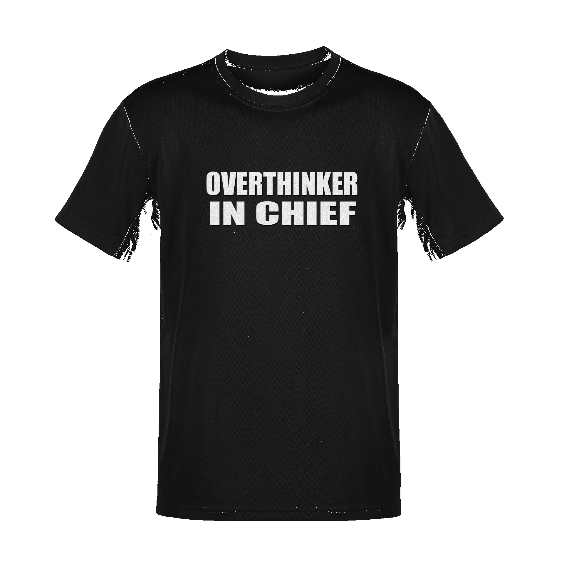 Unisex Overthinker In Chief Soft Cotton Tee