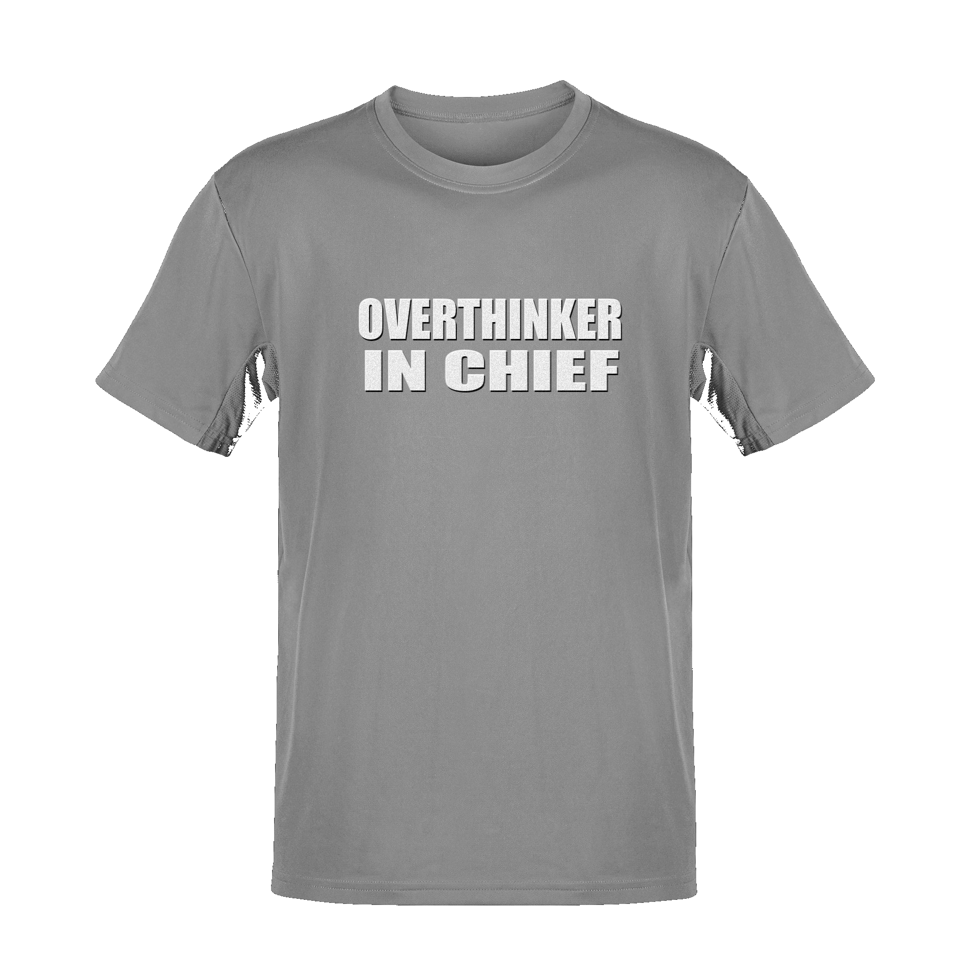 Unisex Overthinker In Chief Soft Cotton Tee