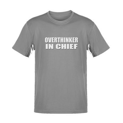 Unisex Overthinker In Chief Soft Cotton Tee