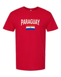 Paraguay Soccer Tee 2026 — Classic Name & Flag | NYC Factory