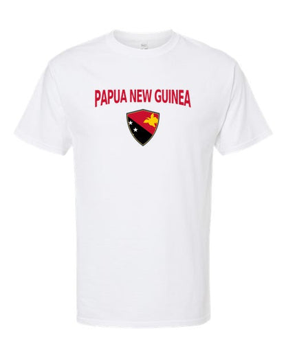 Papua New Guinea Arched Crest Soccer Tee — NYC Factory
