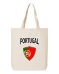 Portugal Soccer Tote Bag 2026 — Arched National Crest | NYC Factory