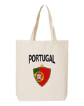 Portugal Soccer Tote Bag 2026 — Arched National Crest | NYC Factory