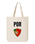 Portugal Soccer Tote Bag 2026 — National Crest Badge | NYC Factory