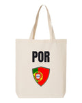 Portugal Soccer Tote Bag 2026 — National Crest Badge | NYC Factory