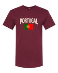 Portugal Soccer Tee 2026 — Classic Name & Flag | NYC Factory