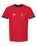 Portugal Soccer Ringer Tee 2026 — Retro National Crest | NYC Factory