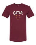 Qatar 2026 Soccer Arched Crest Plain Tee -- NYC Factory