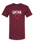 Qatar 2026 Soccer Arched Crest Plain Tee -- NYC Factory