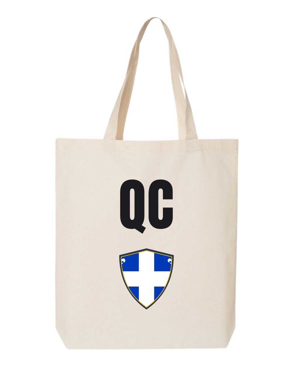 Quebec Soccer Tote Bag — National Crest Badge | NYC Factory