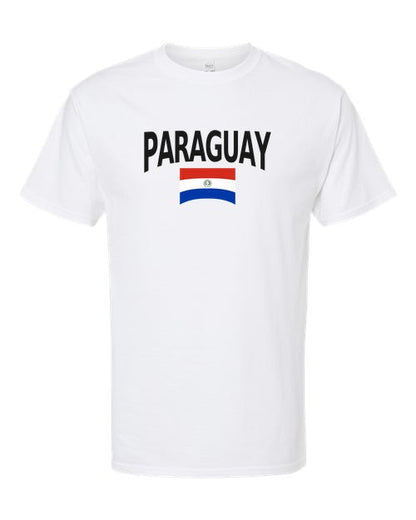 Paraguay Soccer Tee 2026 — Classic Name & Flag | NYC Factory - NYC Factory