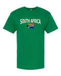 South Africa Soccer Tee 2026 — Classic Name & Flag | NYC Factory