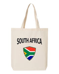 South Africa Soccer Tote Bag 2026 — Arched National Crest | NYC Factory