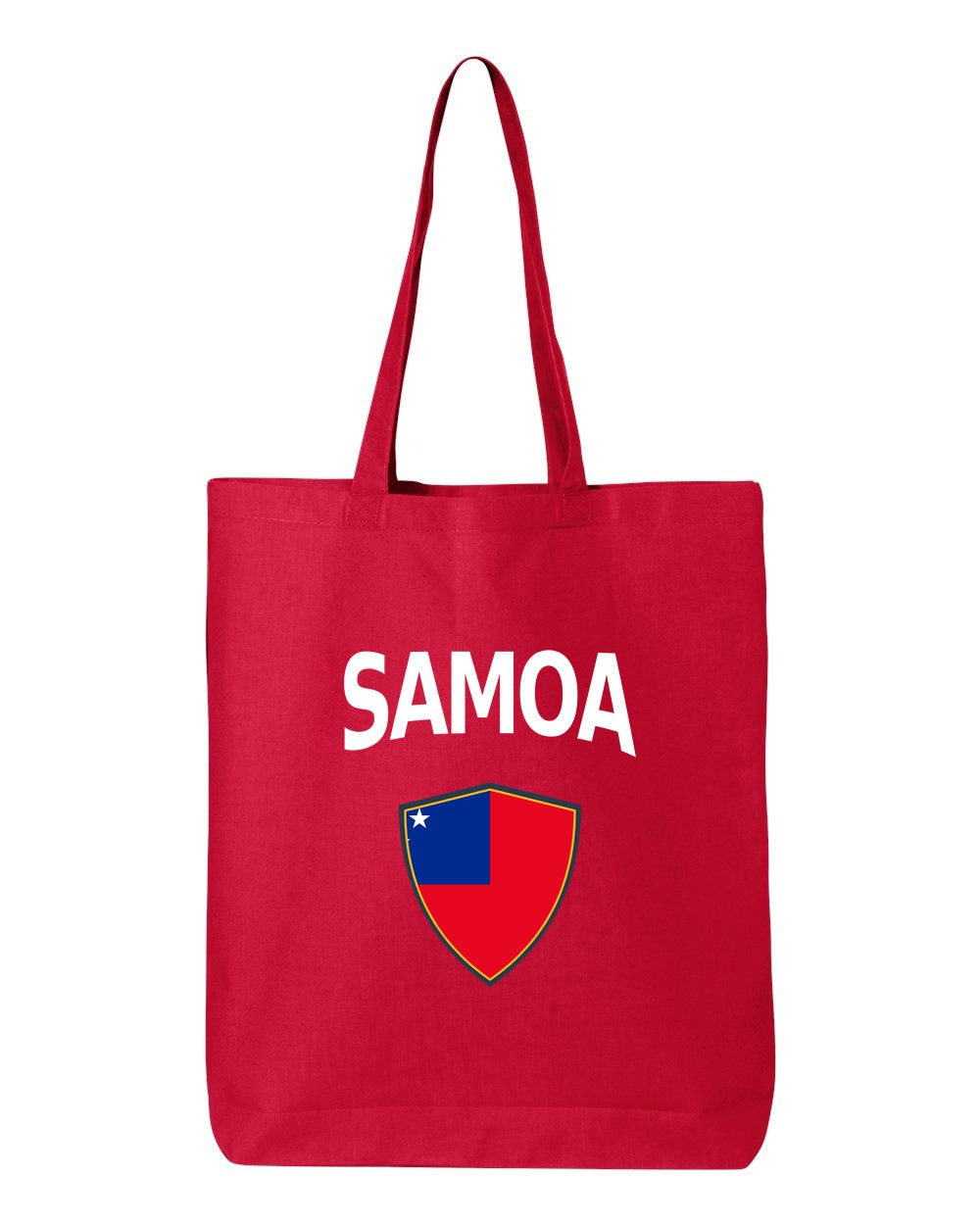 Samoa Soccer Tote Bag — Arched National Crest | NYC Factory
