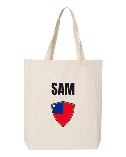 Samoa Soccer Tote Bag — National Crest Badge | NYC Factory