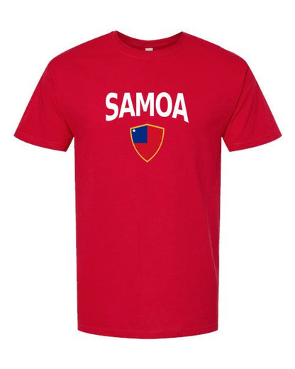 Samoa Arched Crest Soccer Tee — NYC Factory