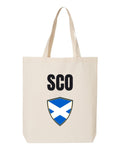 Scotland Soccer Tote Bag 2026 — National Crest Badge | NYC Factory