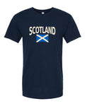 Scotland Soccer Tee 2026 — Classic Name & Flag | NYC Factory